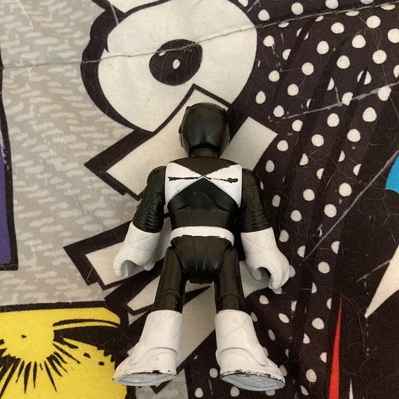 Imaginex black power ranger with mastodon - Picture 4 of 4
